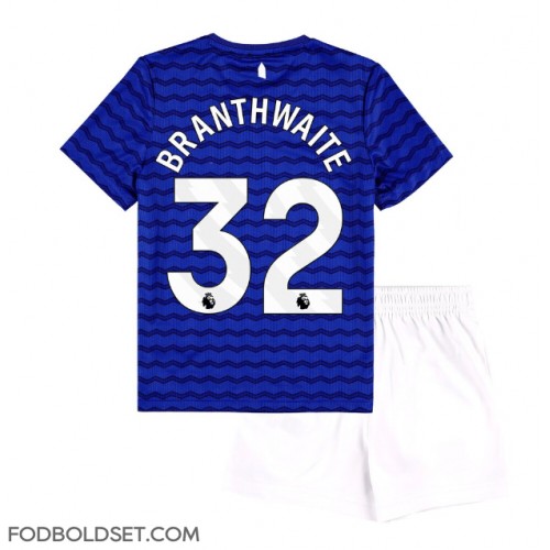Everton Jarrad Branthwaite #32 Hjemme Trøje Børn 2025-26 Kortærmet (+ Korte bukser)